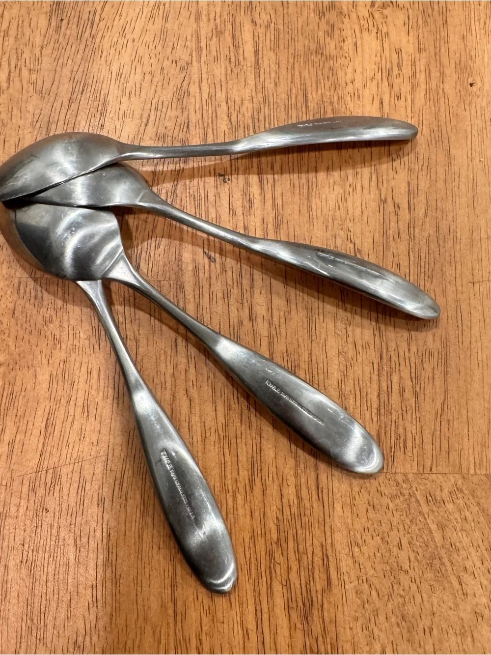 4 Towle MAGNUM Teaspoons Stainless 18/8 Flatware 6 1/4